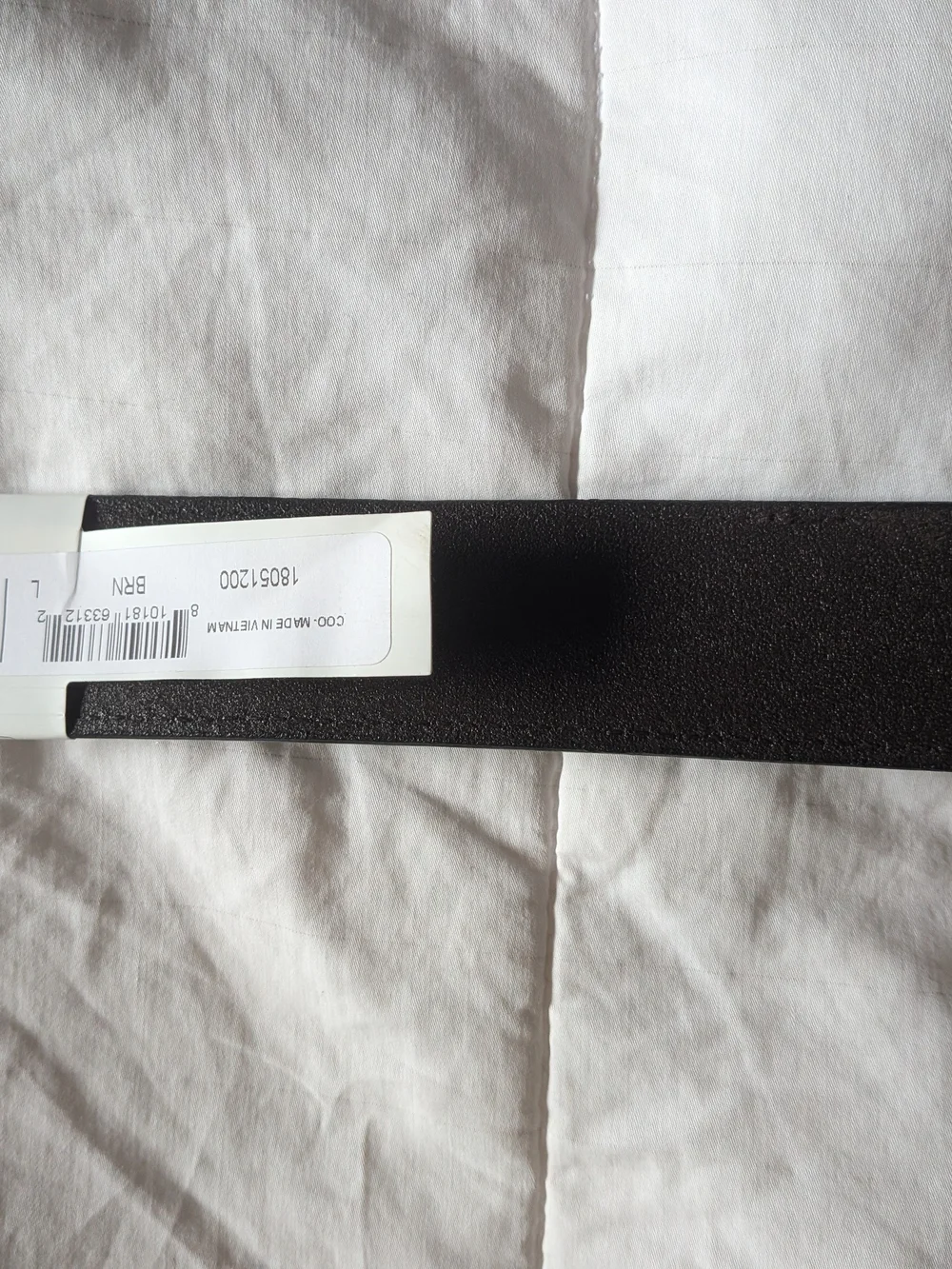 Nike Country Black Leather Belt with Ornate Silver Buckle Rare